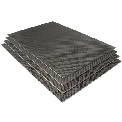 High Strength Lightweight 100% 3K Twill/Plain Weave Glossy or Matte Carbon Fiber Panel