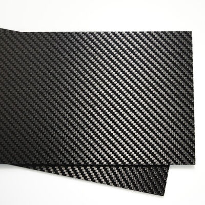 1.0mm High Gloss Carbon Fiber Sheet - 3K Carbon Fiber Composite Plate with Mirror Finish