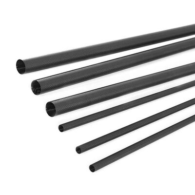 High Modulus Twill Weave Carbon Fiber Tube Lightweight Round Carbon Fiber Rod Pipe