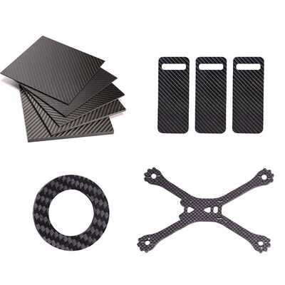 Precision Cut 100% 3K Carbon Fiber Plate | Strong, Rigid & Easy to Machine