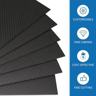 Custom Matte Carbon Fiber Plate – Lightweight High Strength 3K CFRP Sheet
