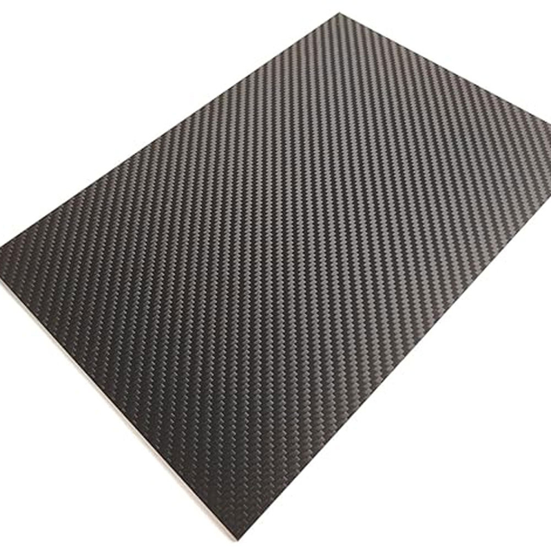1.5mm 200x300mm 100% Carbon Fiber Sheet Laminate Board Plate Panel 3K Twill Matte Finish