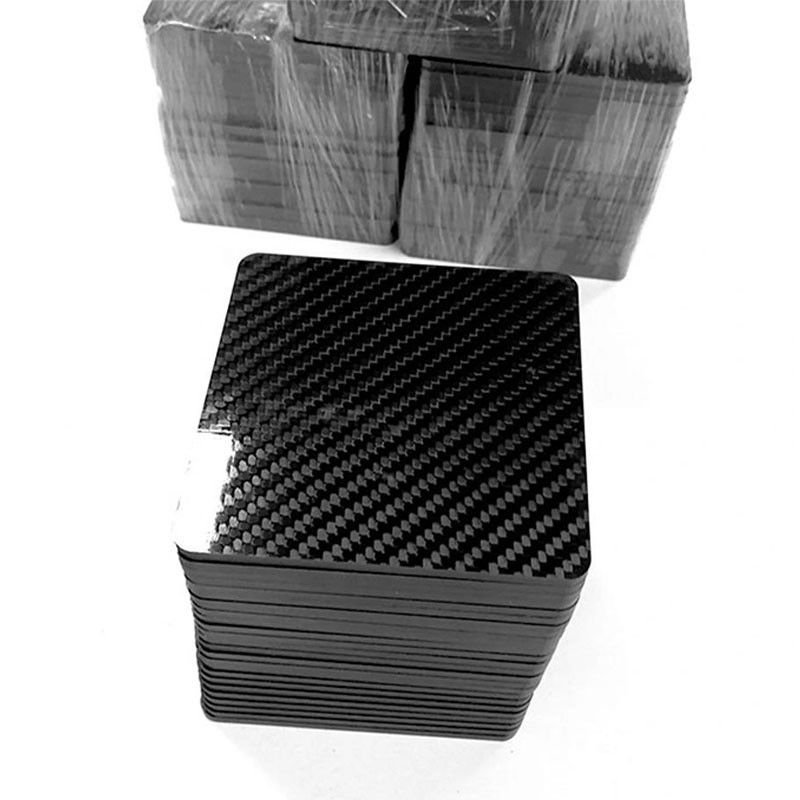 Custom Cut 100% 3K Carbon Fiber Plate With Structural Stability And Insulating Qualities