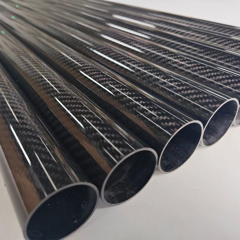3K Carbon Fiber Tube 100% Carbon Content High Strength
