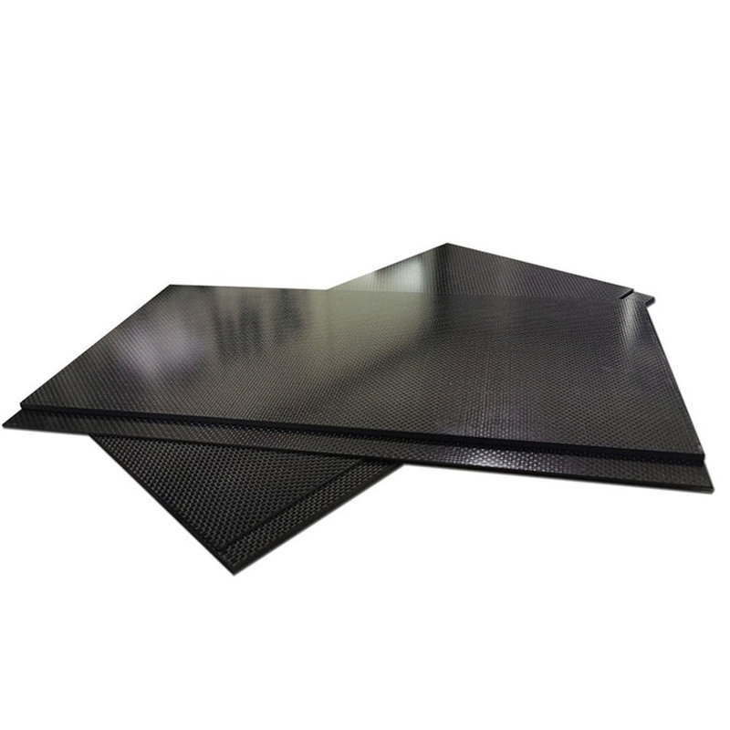 Carbon Fiber Sheets 0.5MM to 6.0MM Thickness 100% 3K Plain Weave Glossy Carbon Fiber Plate