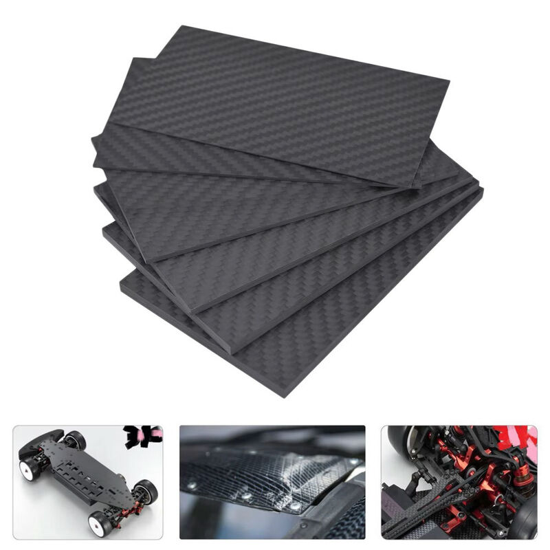 100% 3K High Strength 10mm Carbon Fiber Sheet ±0.1mm Tolerance