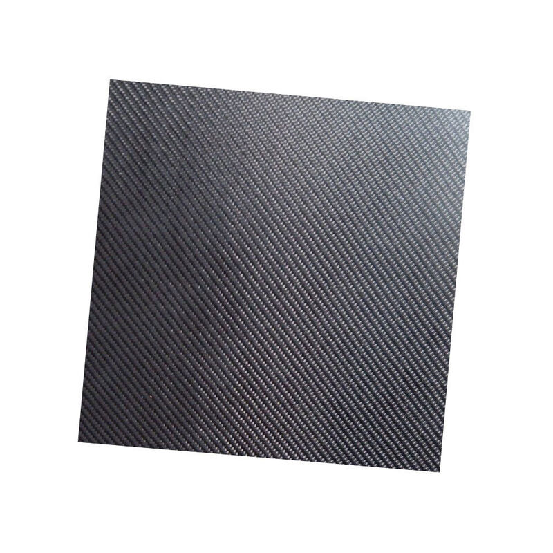 3K Carbon Fiber Sheet with High Gloss Surface, 3200Mpa Tensile Strength, and 50x50 cm Size for Industrial Applications