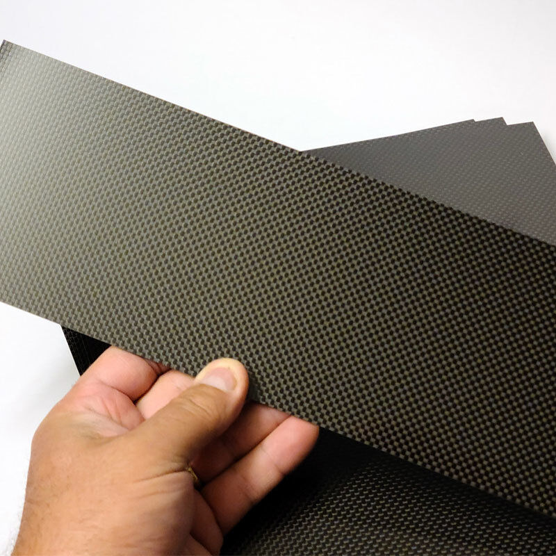 Custom Sizes & Thickness Available 3K Carbon Fiber Laminate Sheet for Industrial Applications